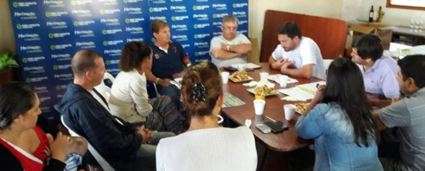 Noticias de Mar Chiquita. La Municipalidad planea trabajar junto a la Escuela Agraria
