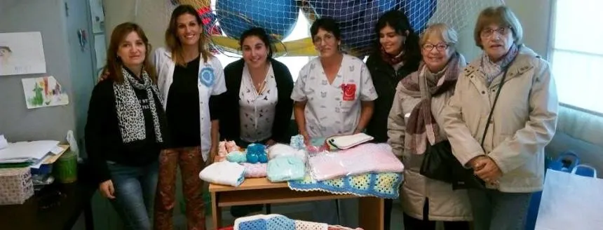 Noticias de Mar Chiquita. Donación de ropa al Hospital