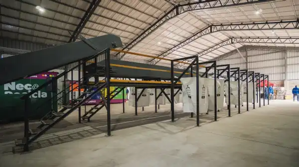 Necochea. Necochea inauguró la Planta de Separación de Residuos y avanza hacia una gestión integral