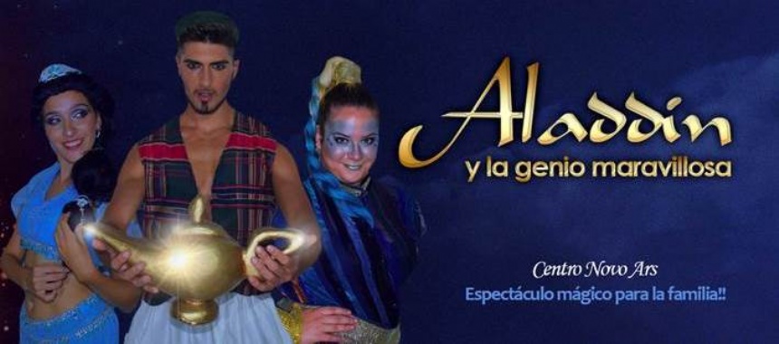 Actividad en General Pueyrredon. Aladdin y la genio maravillosa