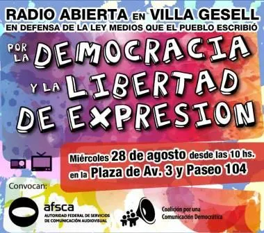 Noticias de Villa Gesell. Actividades del AFSCA en Gesell y Mar del Plata