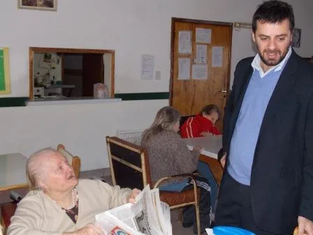 Noticias de Mar del Plata. Autoridades del PAMI visitaron residencias de adultos mayores