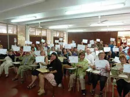 Noticias de Mar del Plata. Más de 450 afiliados a Pami participaron de capacitaciones en la Facultad de Económicas
