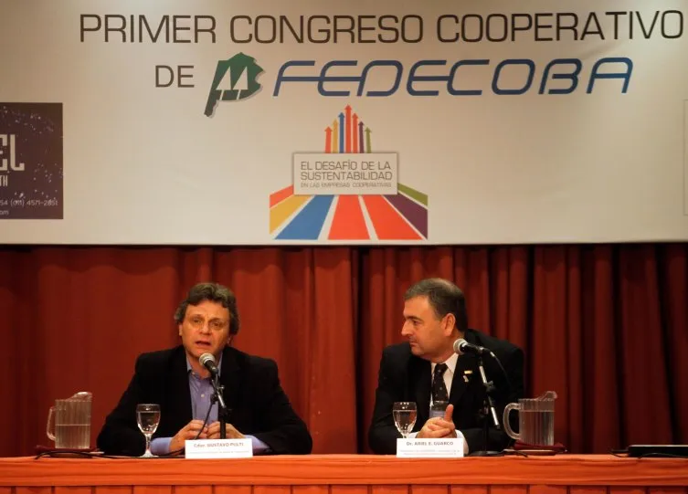 Noticias de Mar del Plata. Pulti inauguró el Primer Congreso Cooperativo organizado por FEDECOBA