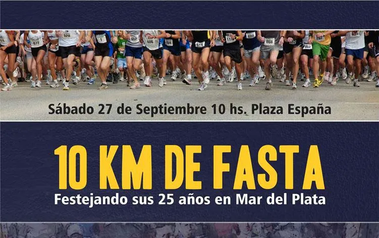 Noticias de Mar del Plata. FASTA  festeja sus 25 años con una maratón solidaria