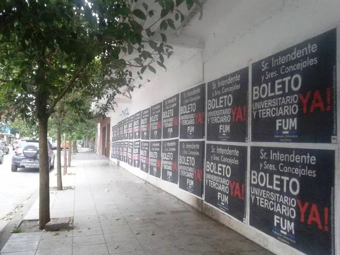 Noticias de Mar del Plata. La FUM vuelve a reclamar por el Boleto Estudiantil