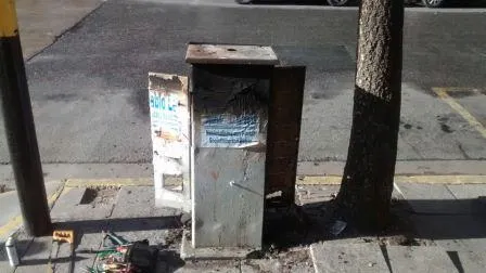 Noticias de Mar del Plata. Denuncia hechos de vandalismo en semáforos del Centro marplatense