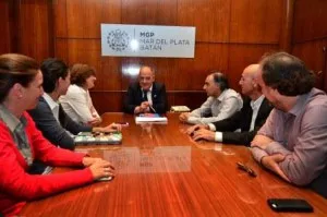 Noticias de Mar del Plata. Arroyo se reunió con el Ministro de Cultura de la Provincia