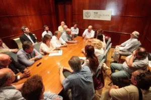 Noticias de Mar del Plata. El Intendente recibió a la Comisión Mixta del Plan Estratégico