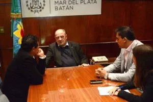 Noticias de Mar del Plata. Arroyo recibió legisladores marplatenses