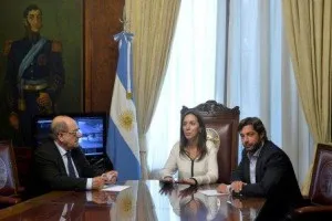 Noticias de Mar del Plata. Reunión de Arroyo y Vidal