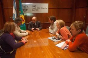 Noticias de Mar del Plata. Arroyo se reunió con la Asociación Empresaria Hotelera Gastronómica