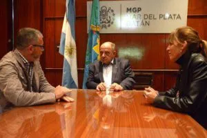 Noticias de Mar del Plata. Arroyo recibió a representante del INCAA