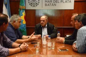 Noticias de Mar del Plata. Arroyo recibió el respaldo de la UOCRA ante la llegada de grandes inversiones