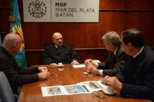 Noticias de Mar del Plata. Arroyo se reunió con autoridades del INIDEP