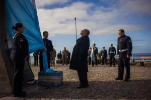 Noticias de Mar del Plata. Arroyo encabezó el acto por el Día de la Bandera