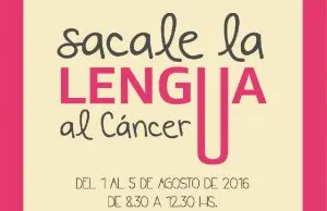 Noticias de Mar del Plata. Campaña de prevención del cáncer bucal Sacale le lengua al cáncer