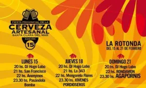 Noticias de Mar Chiquita. Fiesta de la Cerveza en Santa Clara