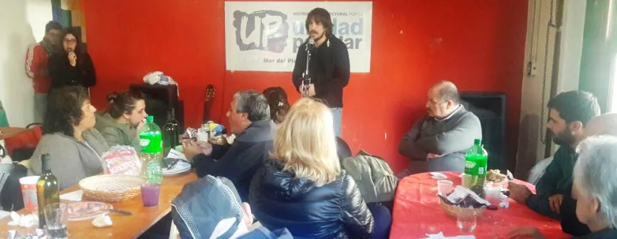 Noticias de Mar del Plata. Encuentro de Unidad Popular