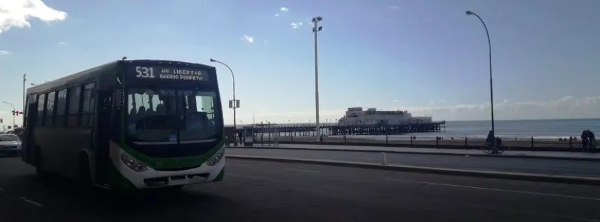 Noticias de Mar del Plata. Movilización por un transporte público y de calidad