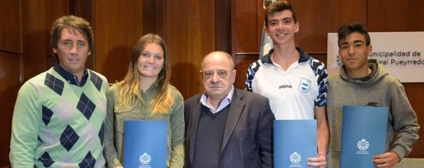 Noticias de Mar del Plata. Distinguen a los marplatenses medallistas en los Juegos Olímpicos de la Juventud
