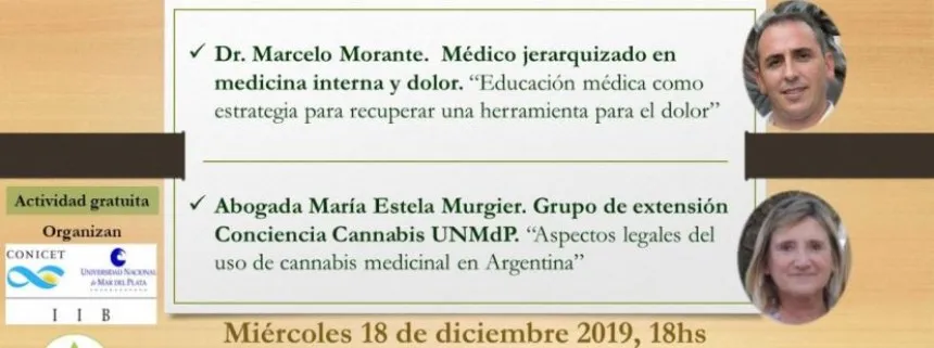 Noticias de Mar del Plata. Capacitación sobre el uso medicinal del Cannabis