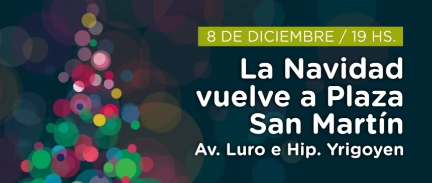 Noticias de Mar del Plata. La Navidad vuelve a Plaza San Martín