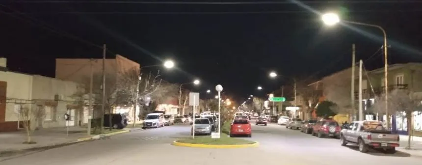 Noticias de Miramar. Luminarias LED en Avenidas de Miramar