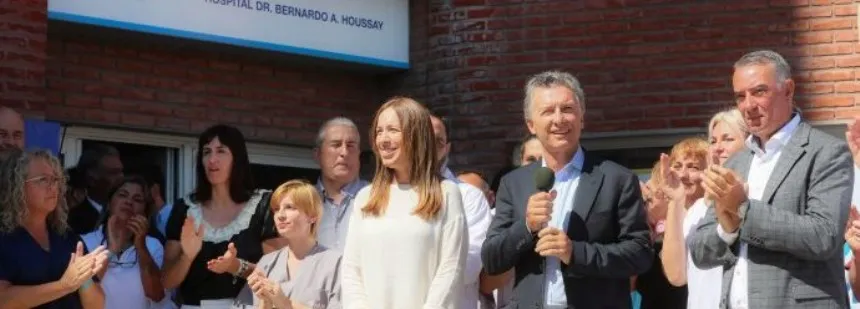 Noticias de Mar del Plata. Macri en la presentación de la puesta en valor del Hospital Houssay