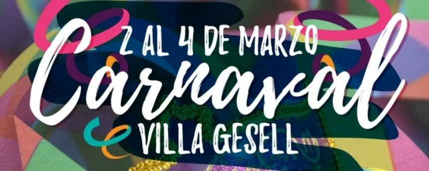 Noticias de Villa Gesell. Carnaval en Villa Gesell