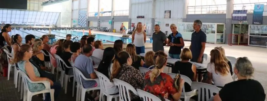 Noticias de Mar del Plata. El 21 de marzo comienza Nadar en Familia