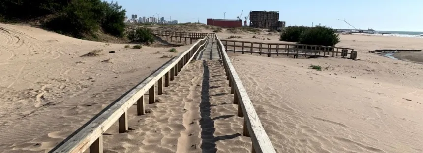 El Consorcio del Puerto de Mar del Plata aportará arena para la recuperación de playas en General Pueyrredon. Noticia de Región Mar del Plata