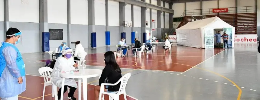 El DetectAr estuvo en el Polideportivo Municipal en Necochea. Noticia de Región Mar del Plata