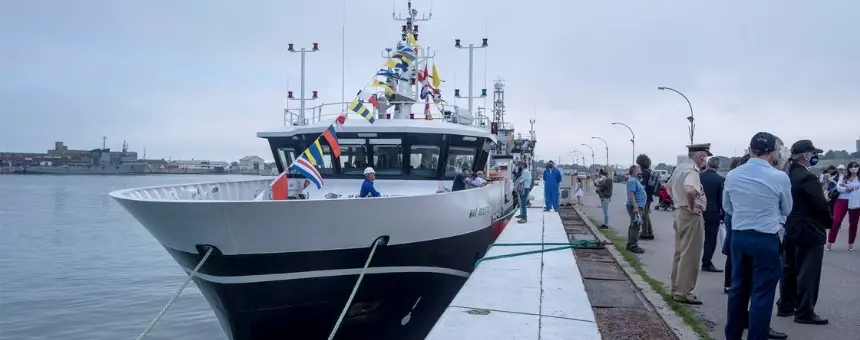 El nuevo buque de investigación del INIDEP llegó a Mar del Plata en General Pueyrredon. Noticia de Región Mar del Plata