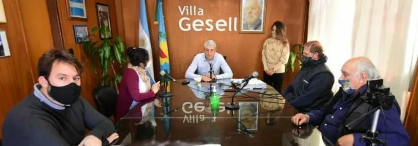 Noticias de Villa Gesell. Firmaron contratos para la continuidad de las obras en el Centro de Salud Sur