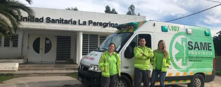 Noticias de Mar del Plata. La Peregrina cuenta con una ambulancia de alta complejidad