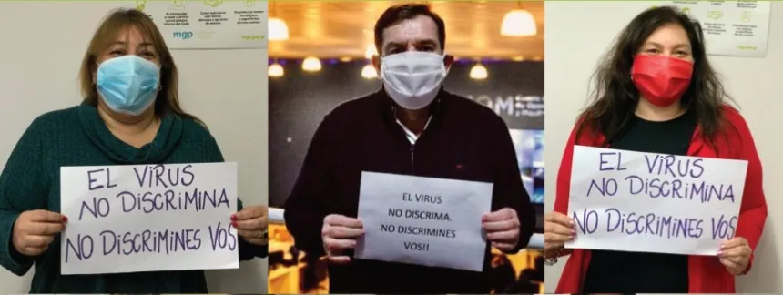 Noticias de Mar del Plata. Lanzan una campaña para evitar la estigmatización que pueda producir el virus
