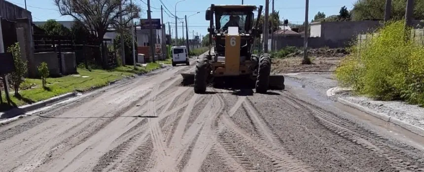Mejoramiento de calles de tierra en Tandil. Noticia de Región Mar del Plata