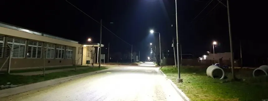 Noticias de Loberia. Nueva iluminación led en la calle Deferrari