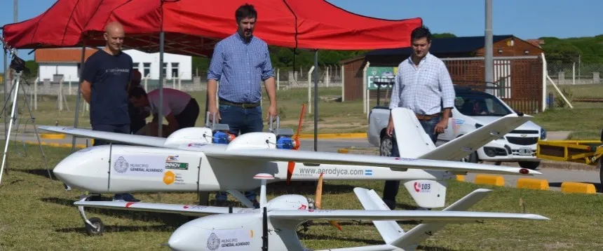 Noticias de Miramar. Tecnología de drones para controlar la cuarentena