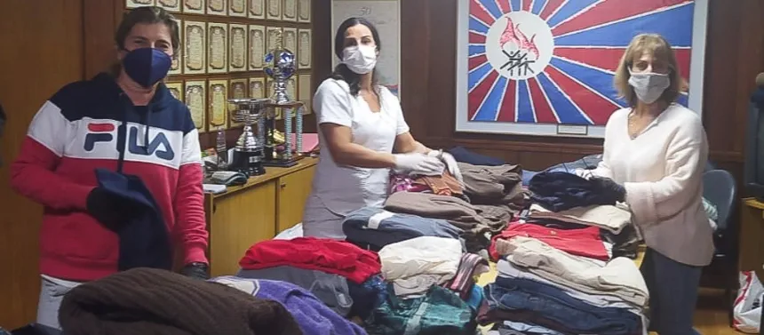 Colecta solidaria de ropa de abrigo en Necochea. Noticia de Región Mar del Plata