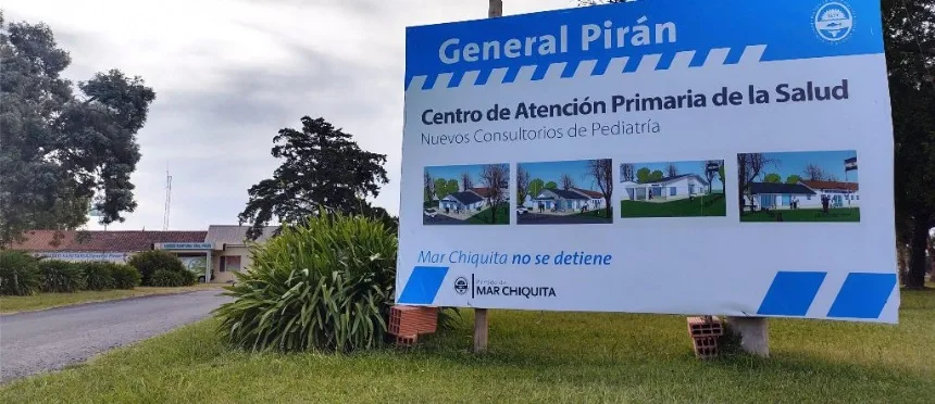 Cosntuyen consultorios de pediatría en el CAPS de General Pirán en Mar Chiquita. Noticia de Región Mar del Plata