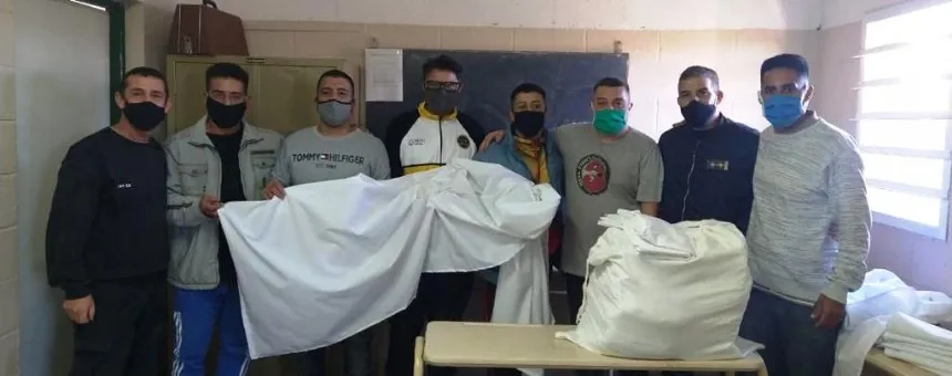 Donaron sábanas al Hospital Santamarina en Tandil. Noticia de Región Mar del Plata