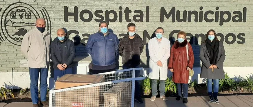 Donaron un respirador al Hospital Gaspar Campos en Loberia. Noticia de Región Mar del Plata