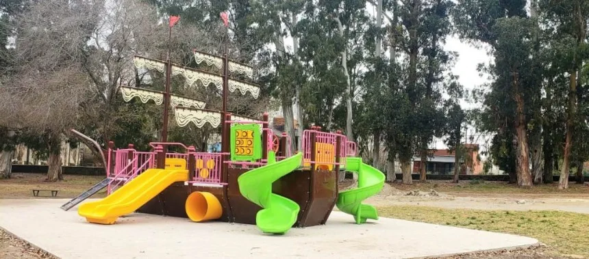 Etapa final de la remodelación del Parque Soñado de los Niños en Tandil. Noticia de Región Mar del Plata