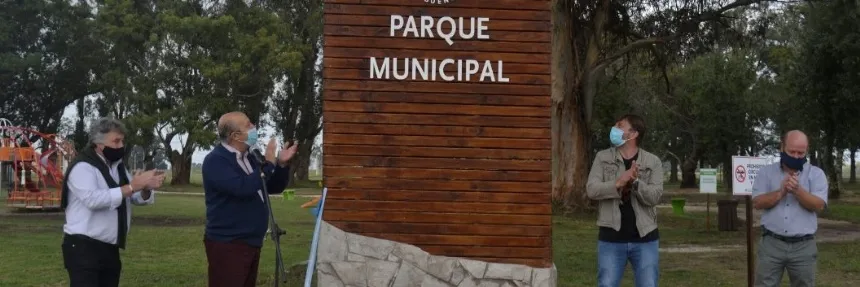 Noticias de Mar Chiquita. Inauguraron el Parque Municipal en Coronel Vidal