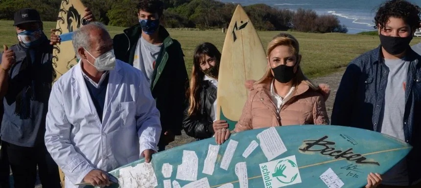 Noticias de Mar del Plata. Inauguraron un espacio de Surf Inclusivo en Chapadmalal