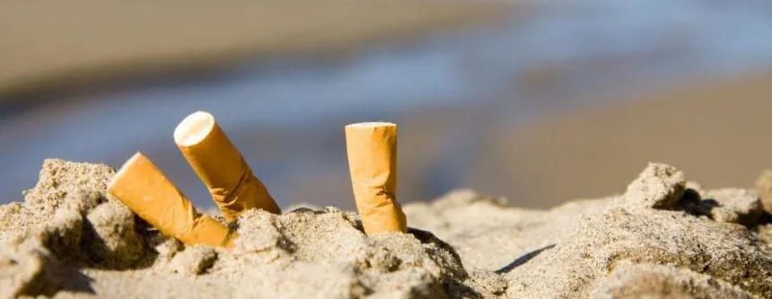 Lanzan campaña para evitar que las colillas de cigarrillos contaminen en General Pueyrredon. Noticia de Región Mar del Plata