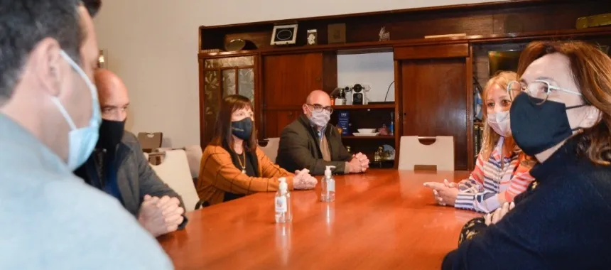 Noticias de Necochea. Rojas se reunió con autoridades de la UNICEN por una nueva carrera