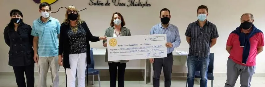 Rotary realizó una importante donación para el Sistema de Salud en Tandil. Noticia de Región Mar del Plata